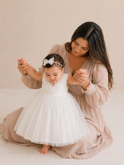 Vestido Infantil de Batizado Marta