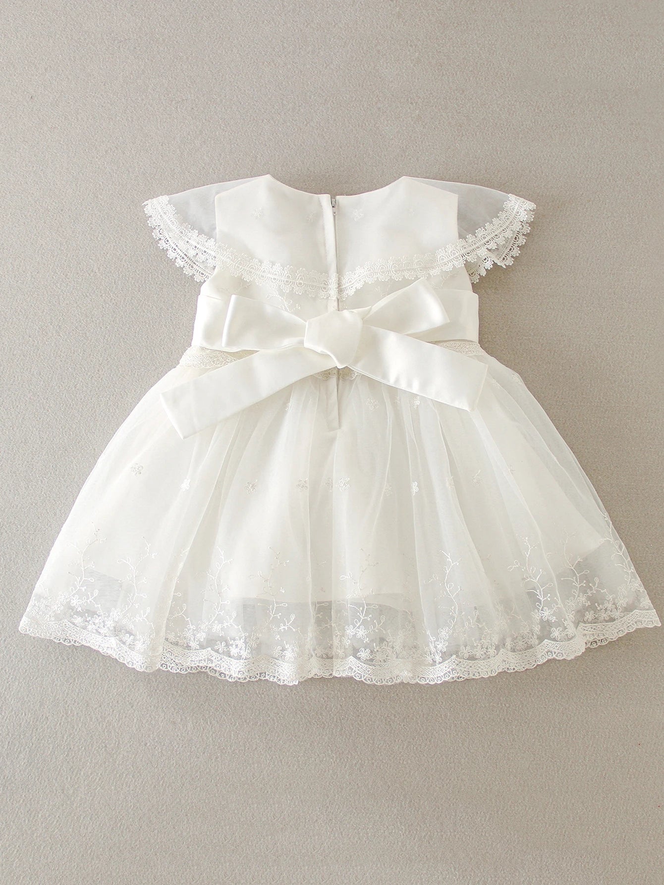 Vestido Infantil de Batizado Sara