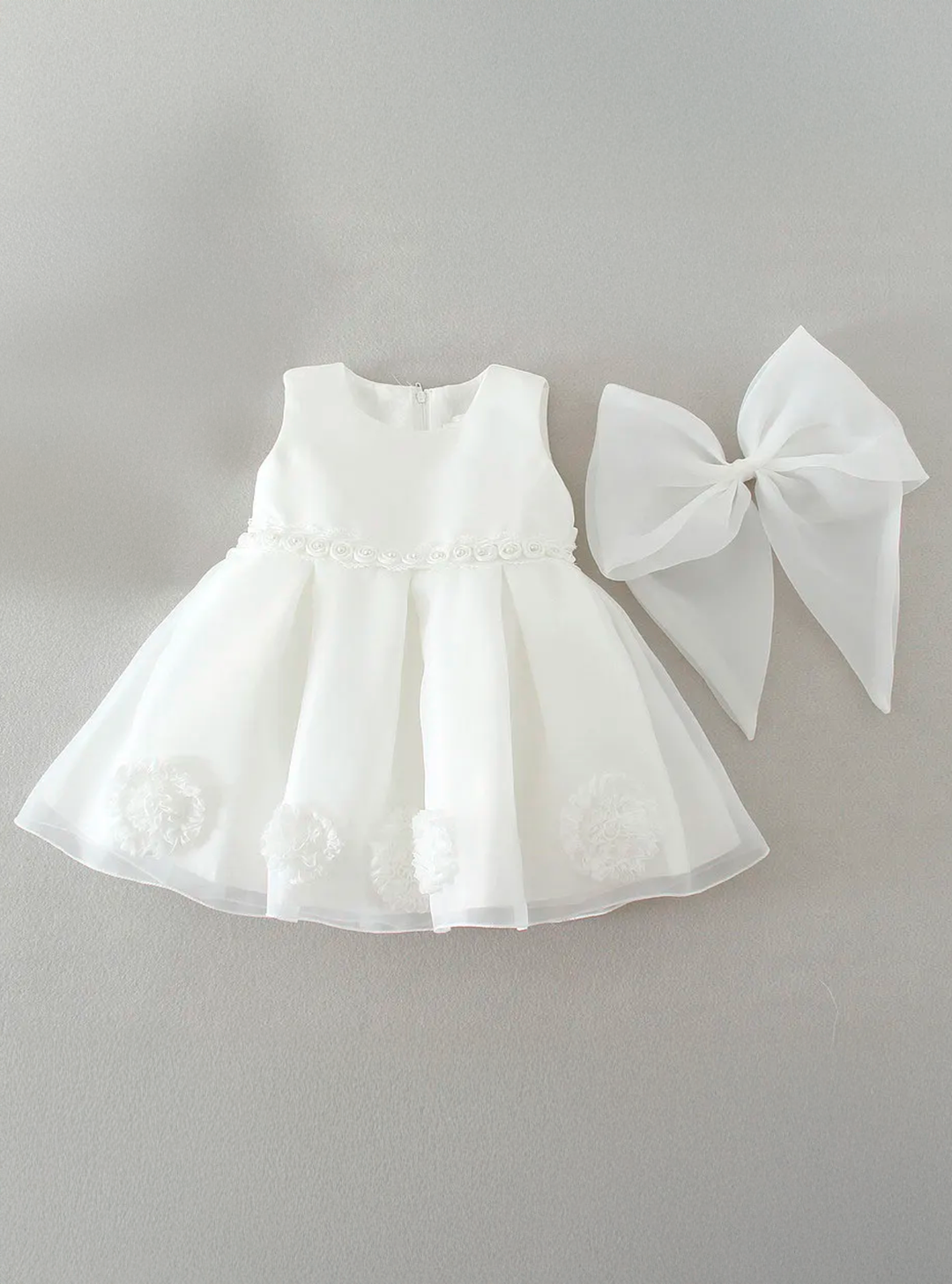 Vestido Infantil de Batizado Rute