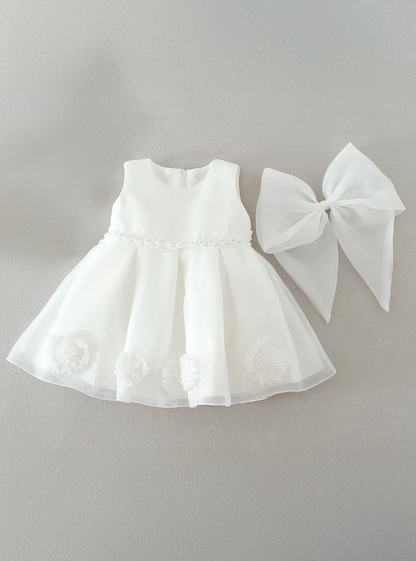 Vestido Infantil de Batizado Rute